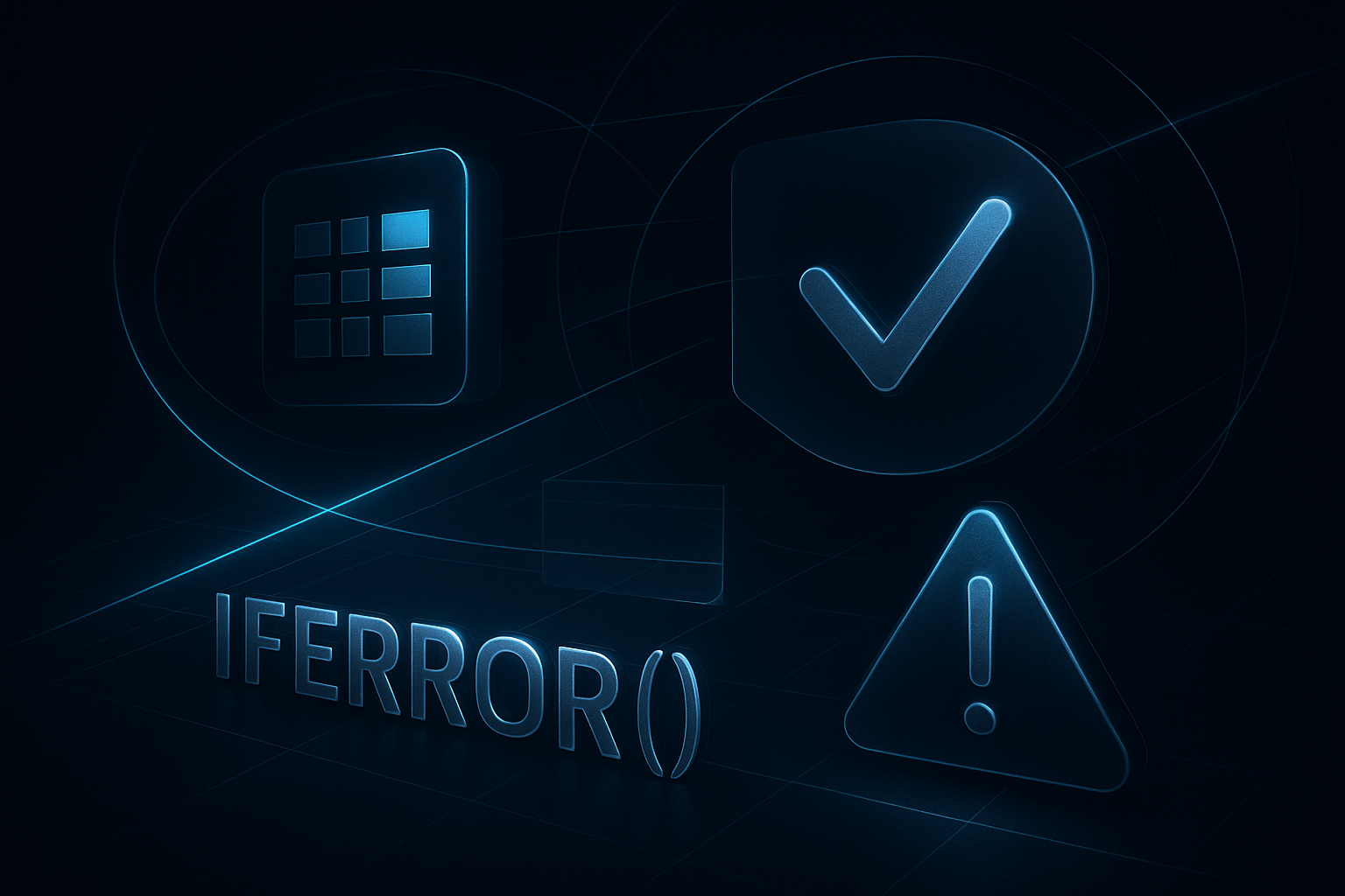Hero image for Error Handling with IFERROR, IFNA, and Debugging Formulas in Excel