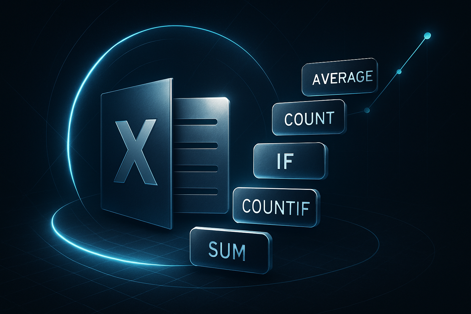 Essential Excel Functions: Master SUM, AVERAGE, COUNT, IF, and COUNTIF for Data Analysis